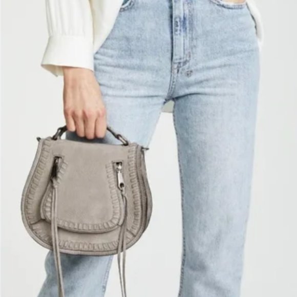 Rebecca Minkoff Vanity Saddle Bag - Black - Picture 2 of 6